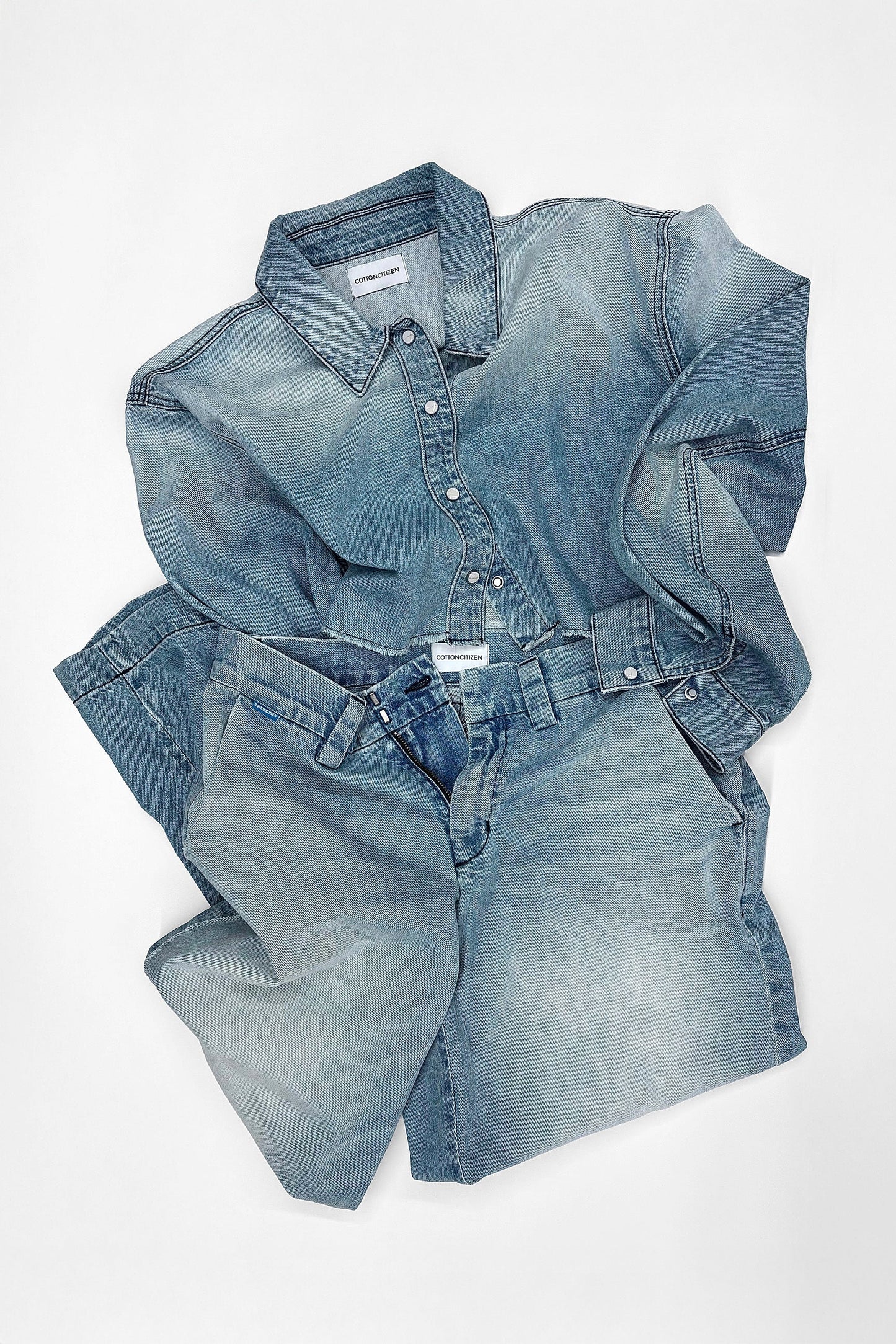 Women Manhattan Crop Shirt - COTTON CITIZEN