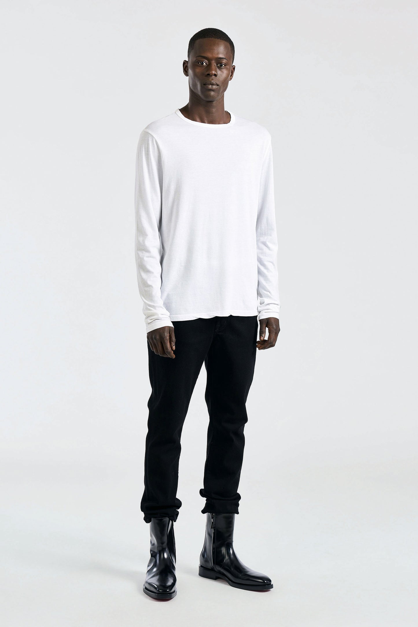 Men Classic Crew Long Sleeve Shirt - COTTON CITIZEN