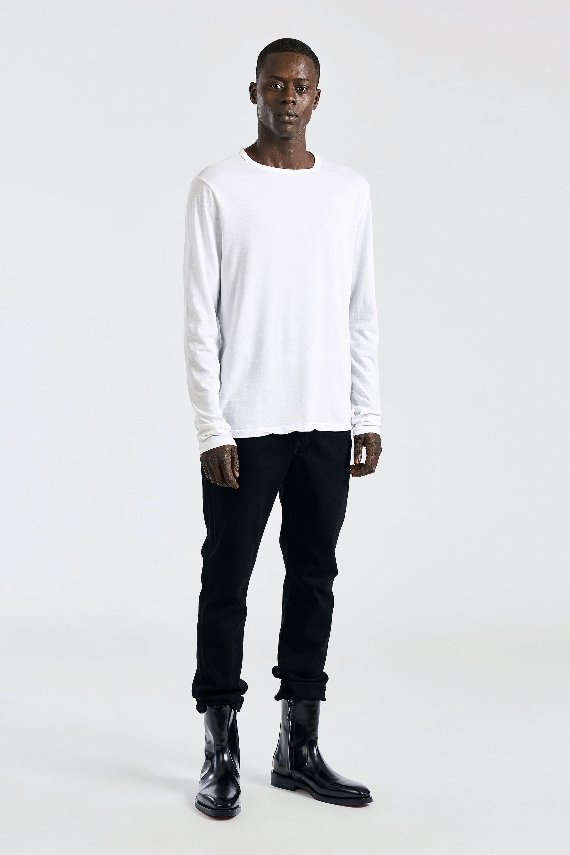Men Classic Crew Long Sleeve Shirt - COTTON CITIZEN