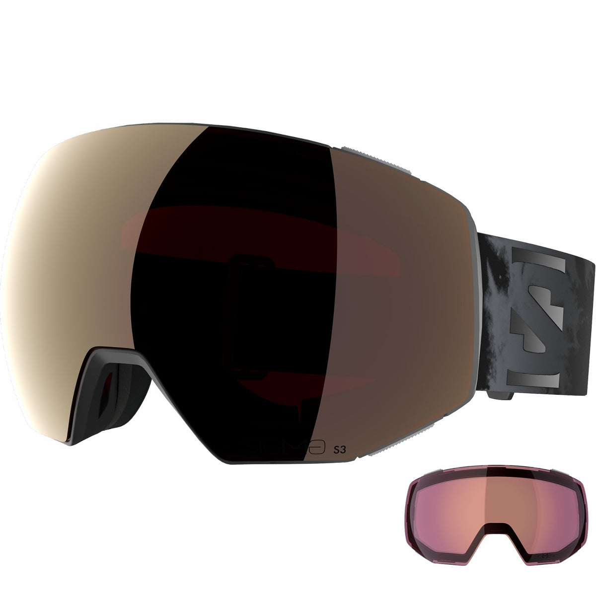 Salomon RADIUM PRIME SIGMA (and EXTRA LENS) Black