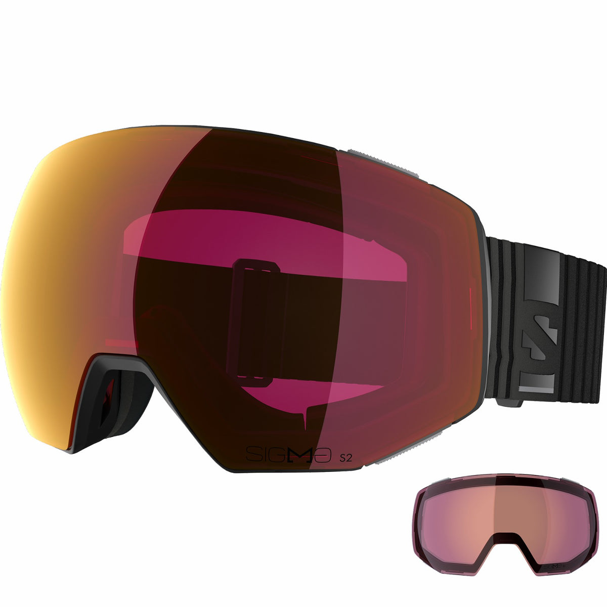 Salomon RADIUM PRIME SIGMA (and EXTRA LENS) Black