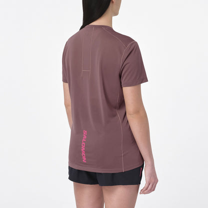Salomon SENSE AERO LIMITED COURTNEY EDITION Women's Short Sleeve T-Shirt