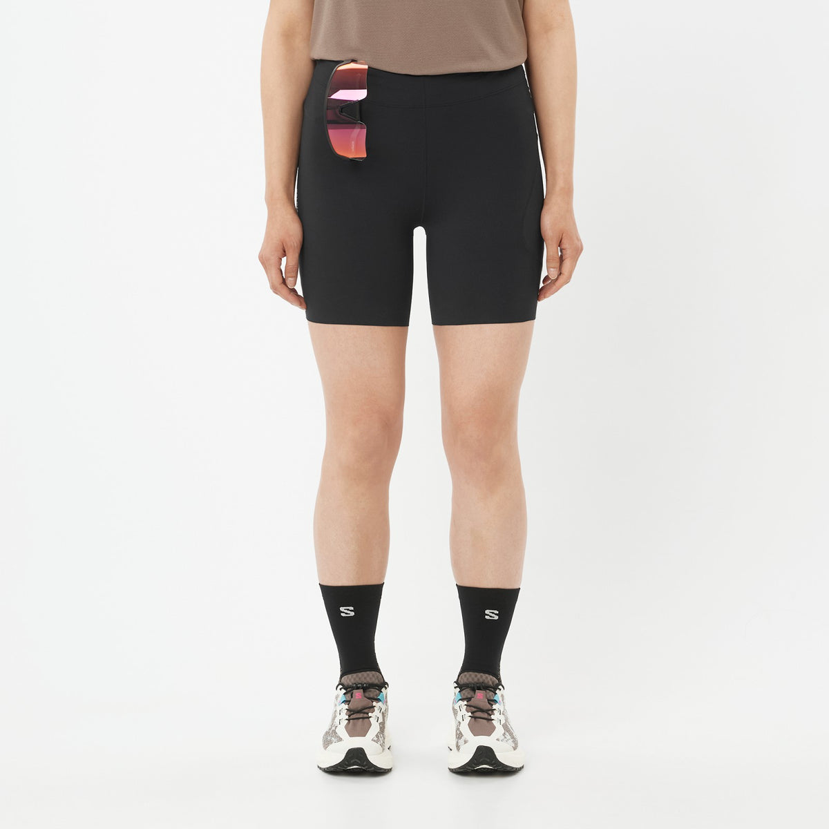 Salomon SENSE AERO STOW TIGHTS 6" Women's Short Tights