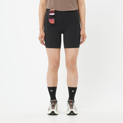 Salomon SENSE AERO STOW TIGHTS 6" Women's Short Tights