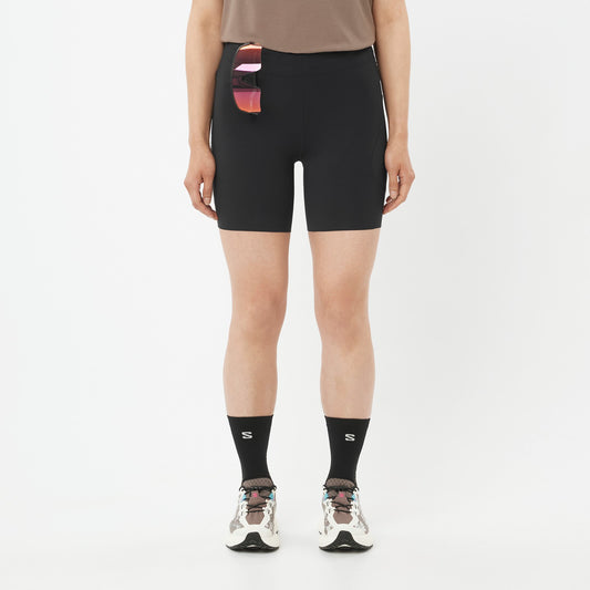 Salomon SENSE AERO STOW TIGHTS 6" Women's Short Tights