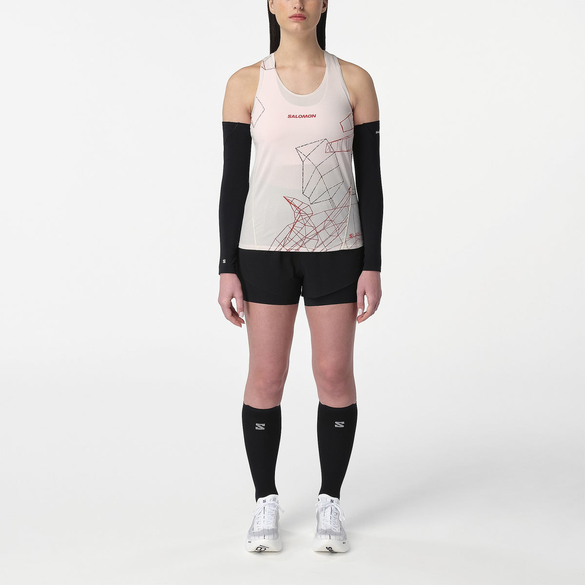 Salomon SENSE AERO STOW TIGHTS 6" Women's Short Tights
