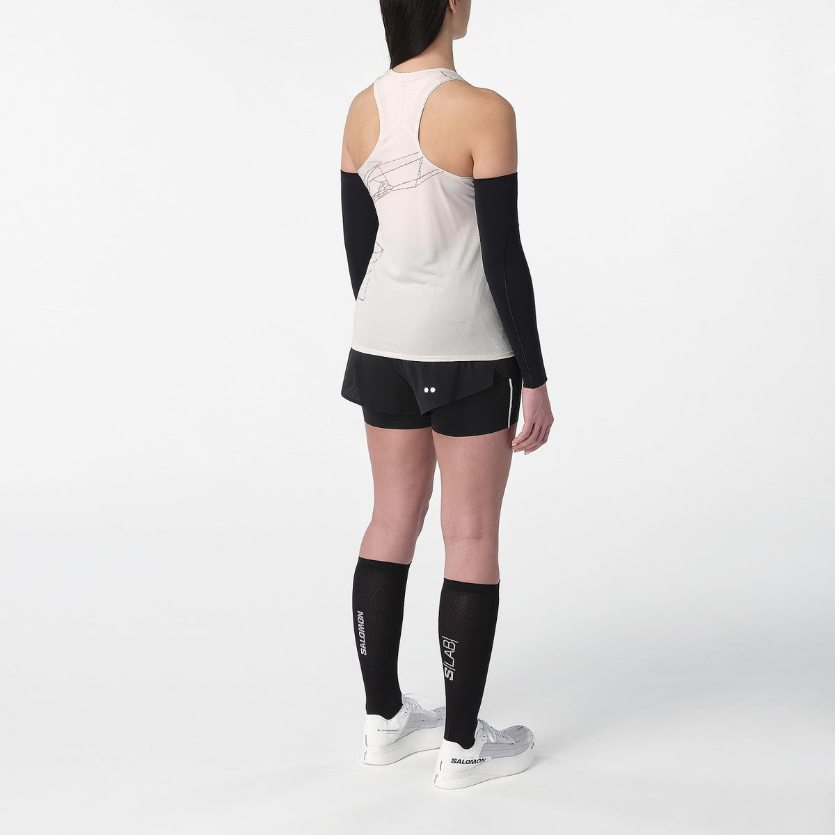Salomon SENSE AERO STOW TIGHTS 6" Women's Short Tights