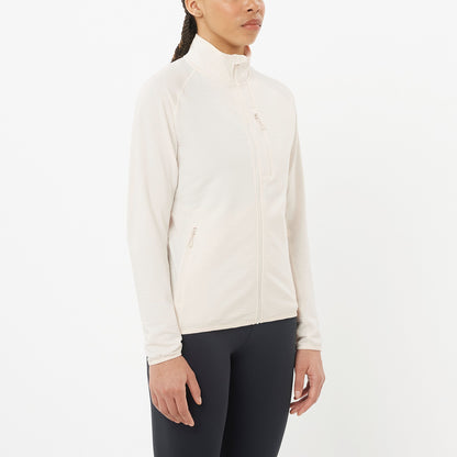 Salomon ESSENTIAL LIGHTWARM Women's Full Zip Midlayer Jacket