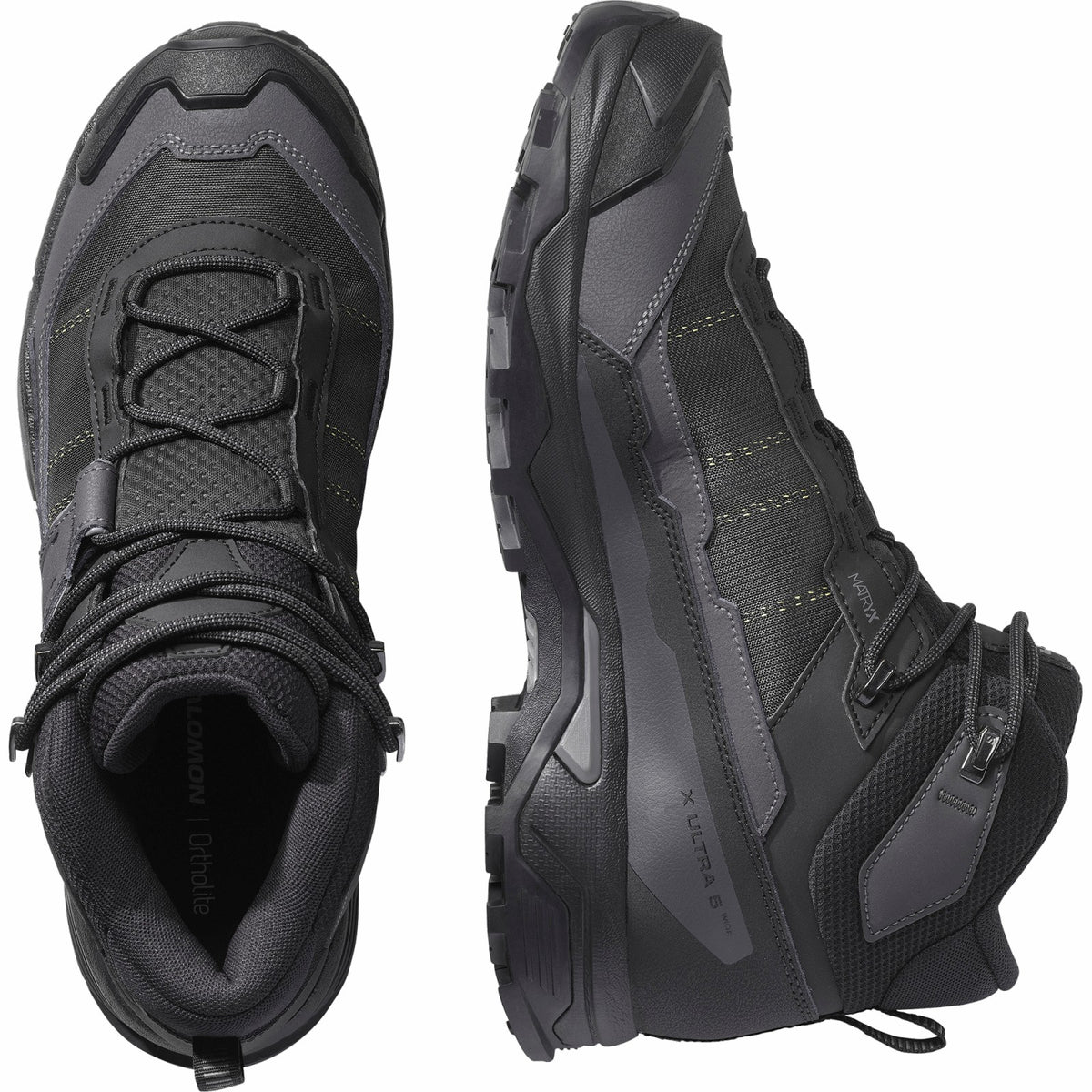 Salomon X ULTRA 5 MID WIDE GORE-TEX Black