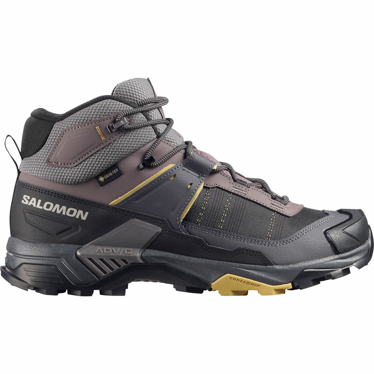 Salomon X ULTRA 5 MID WIDE GORE-TEX Black