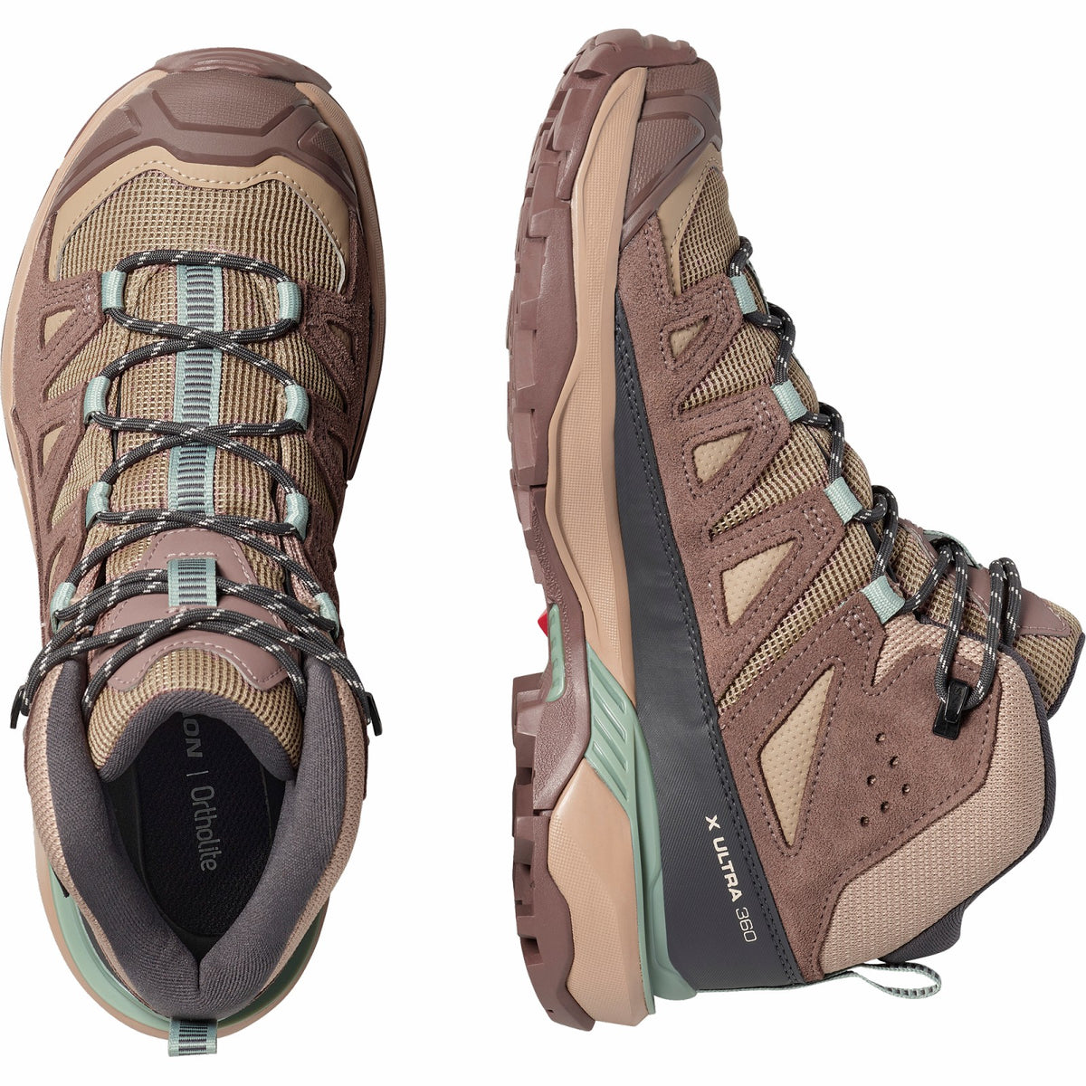 Salomon X ULTRA 360 LEATHER MID GORE-TEX Hiking & backpacking shoes - Women