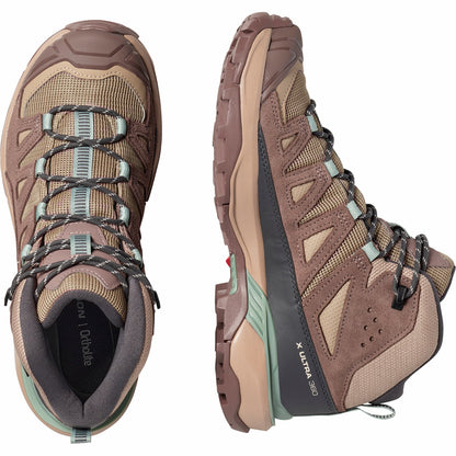 Salomon X ULTRA 360 LEATHER MID GORE-TEX Hiking & backpacking shoes - Women