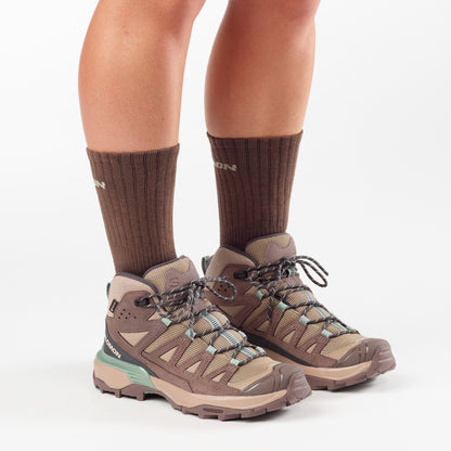 Salomon X ULTRA 360 LEATHER MID GORE-TEX Hiking & backpacking shoes - Women