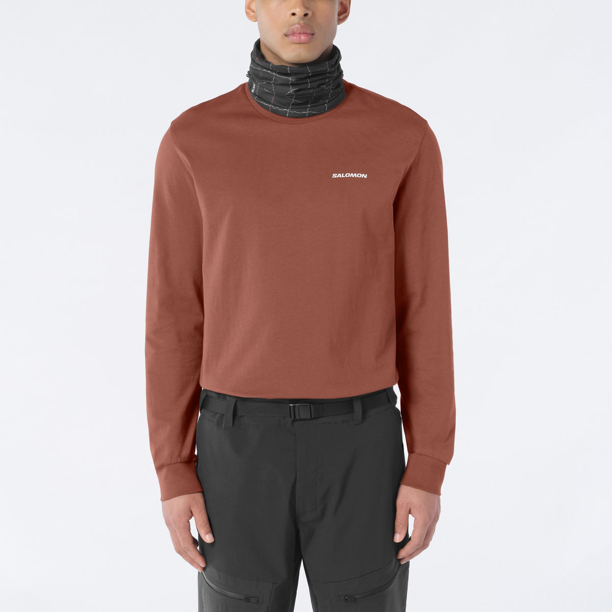 Salomon LOGO Men's Long Sleeve T-Shirt
