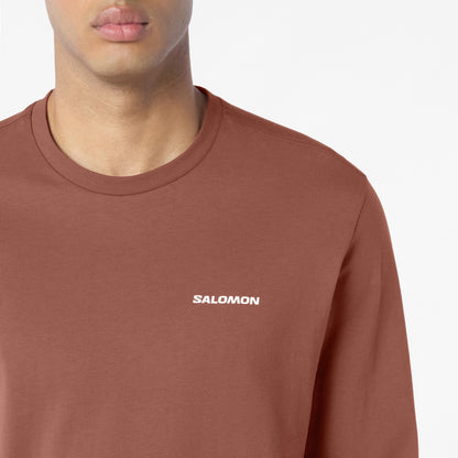 Salomon LOGO Men's Long Sleeve T-Shirt