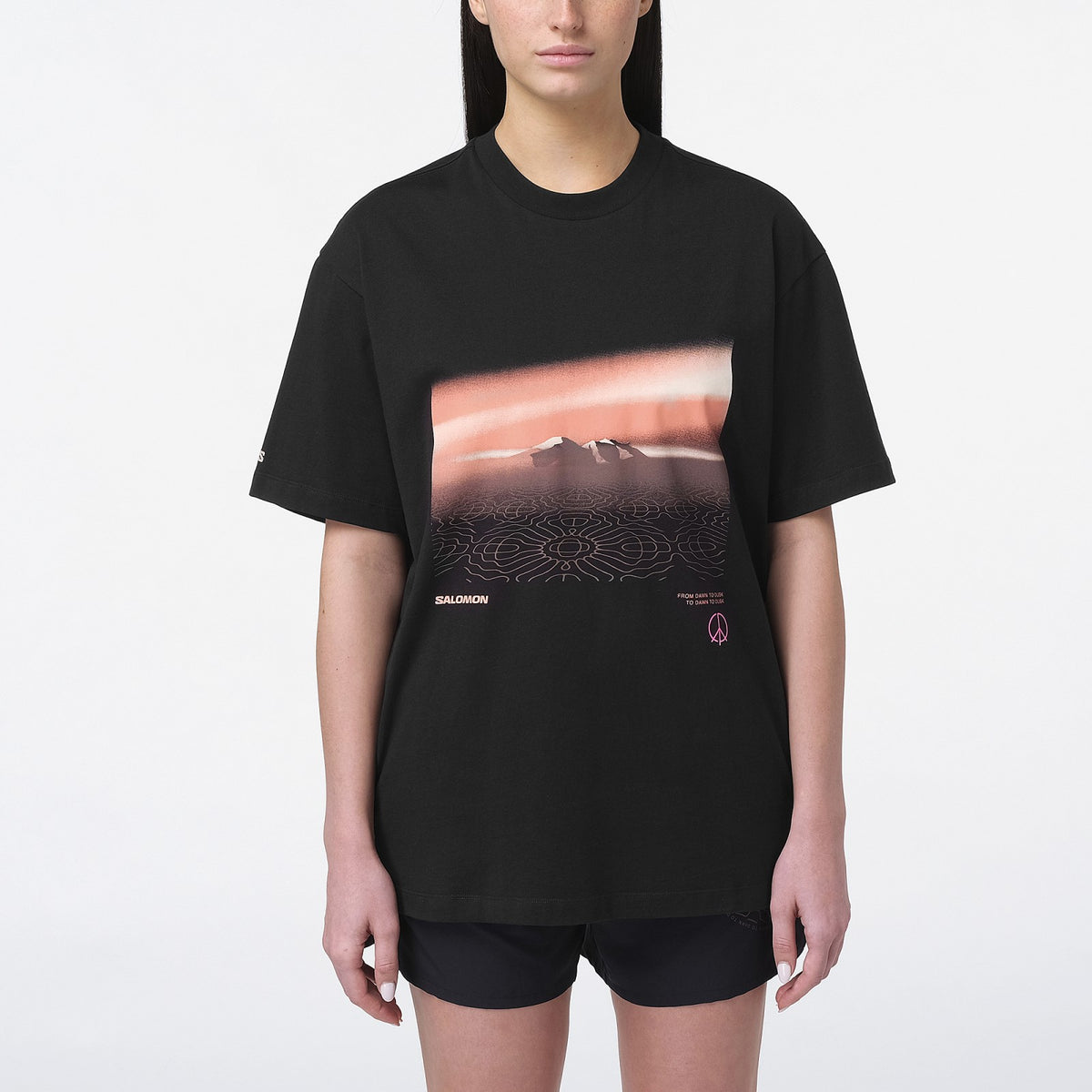 Salomon LOGO LIMITED COURTNEY EDITION Unisex Short Sleeve T-Shirt