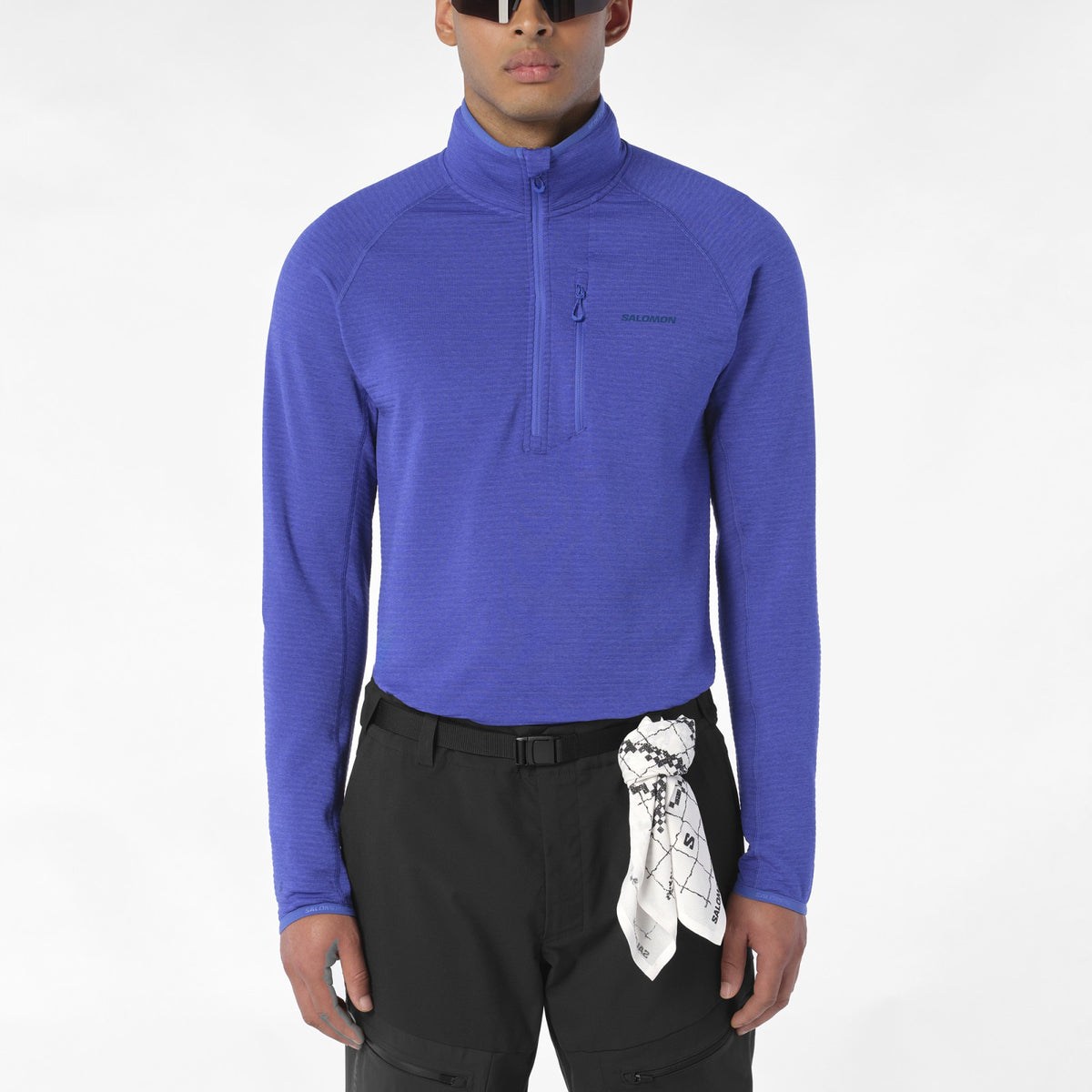 Salomon ESSENTIAL LIGHTWARM Men's Half Zip Midlayer