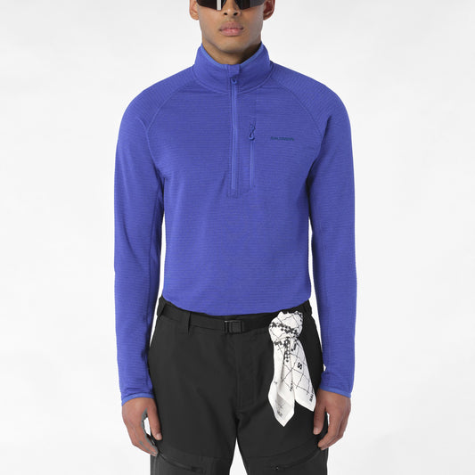 Salomon ESSENTIAL LIGHTWARM Men's Half Zip Midlayer