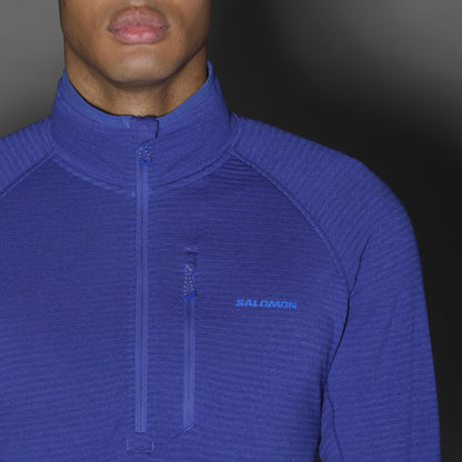 Salomon ESSENTIAL LIGHTWARM Men's Half Zip Midlayer