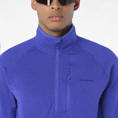 Salomon ESSENTIAL LIGHTWARM Men's Half Zip Midlayer