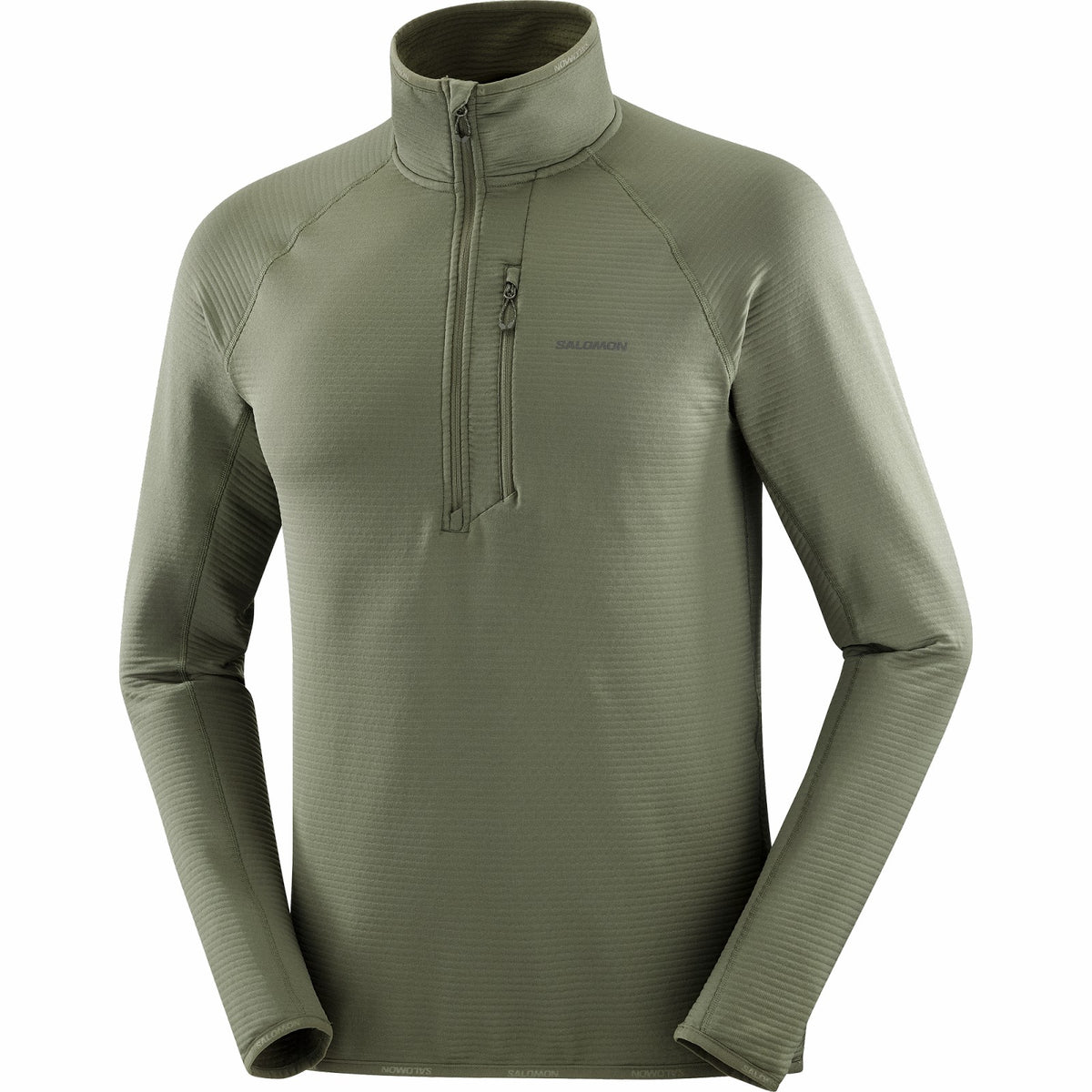 Salomon ESSENTIAL LIGHTWARM Men's Half Zip Midlayer