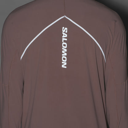 Salomon SENSE AERO HYBRID Men's Midlayer Jacket with hood