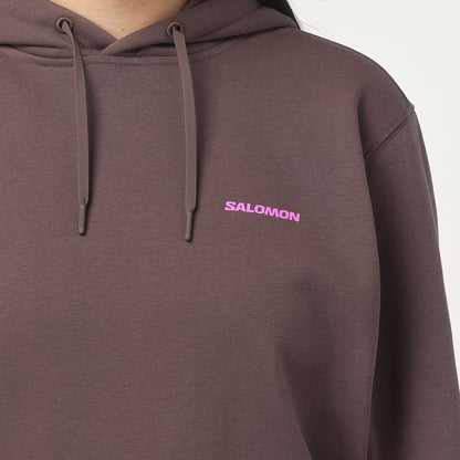 Salomon LOGO LIMITED COURTNEY EDITION Unisex Hooded Pullover
