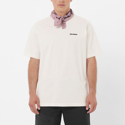 Salomon LOGO White