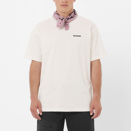 Salomon LOGO White