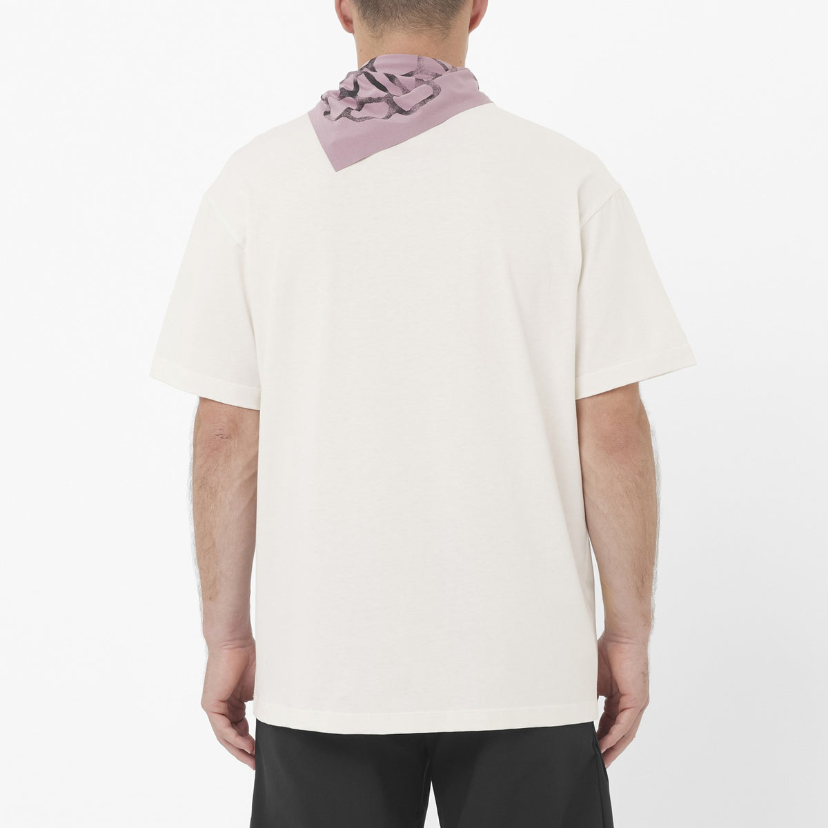 Salomon LOGO White