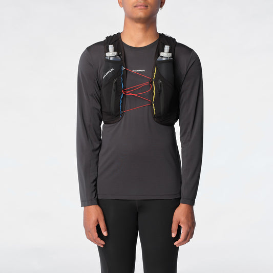 Salomon ADV SKIN 12 RACE FLAG Unisex Running Vest with flasks included