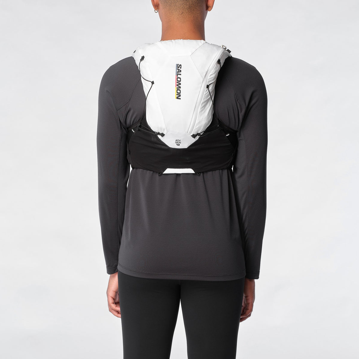 Salomon ADV SKIN 12 RACE FLAG Unisex Running Vest with flasks included