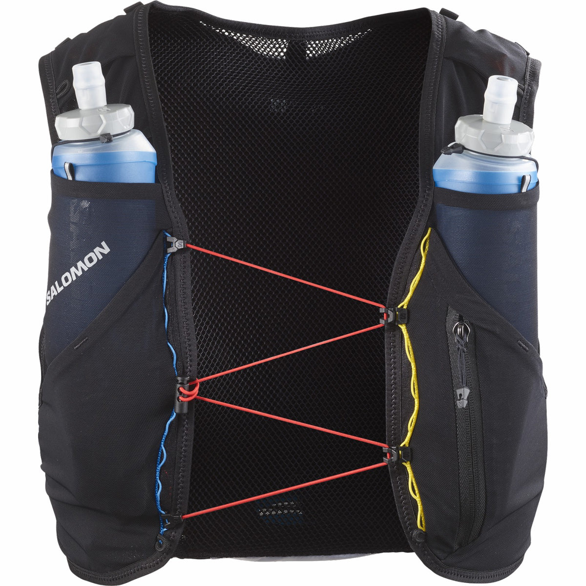 Salomon ADV SKIN 5 RACE FLAG Unisex Running Vest with flasks included
