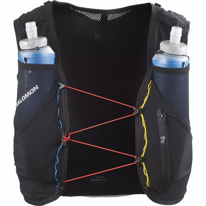 Salomon ADV SKIN 5 RACE FLAG Unisex Running Vest with flasks included