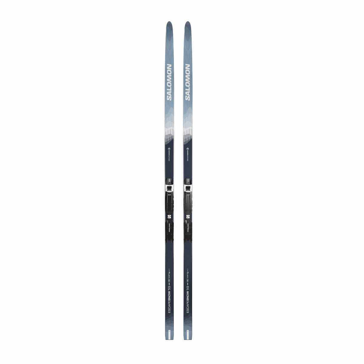 Salomon ESCAPE SNOW 59 GRIP PREDRILLED Nordic Skis - Classic - Unisex