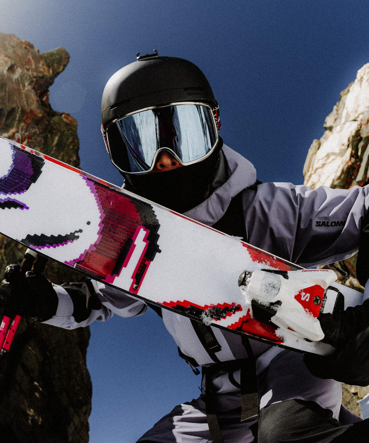 Salomon SENTRY PRO SIGMA (and EXTRA LENS) Red