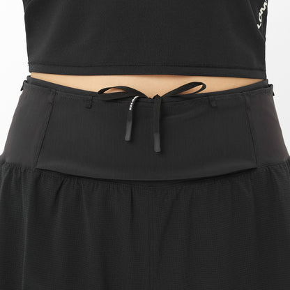 Salomon SENSE AERO 2IN1 TRAIL 5" Black