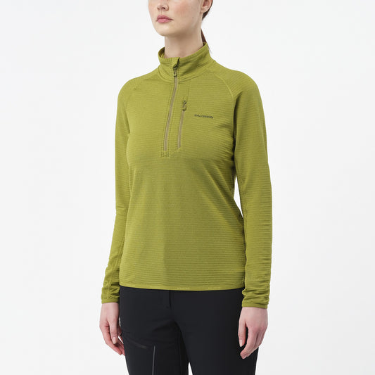 Salomon ESSENTIAL LIGHTWARM Women’s Half Zip Midlayer
