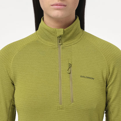 Salomon ESSENTIAL LIGHTWARM Women’s Half Zip Midlayer