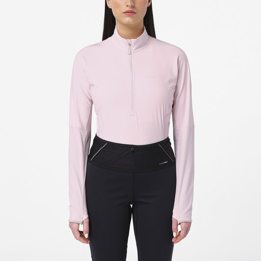Salomon SENSE AERO HYBRID Women’s Half Zip Midlayer
