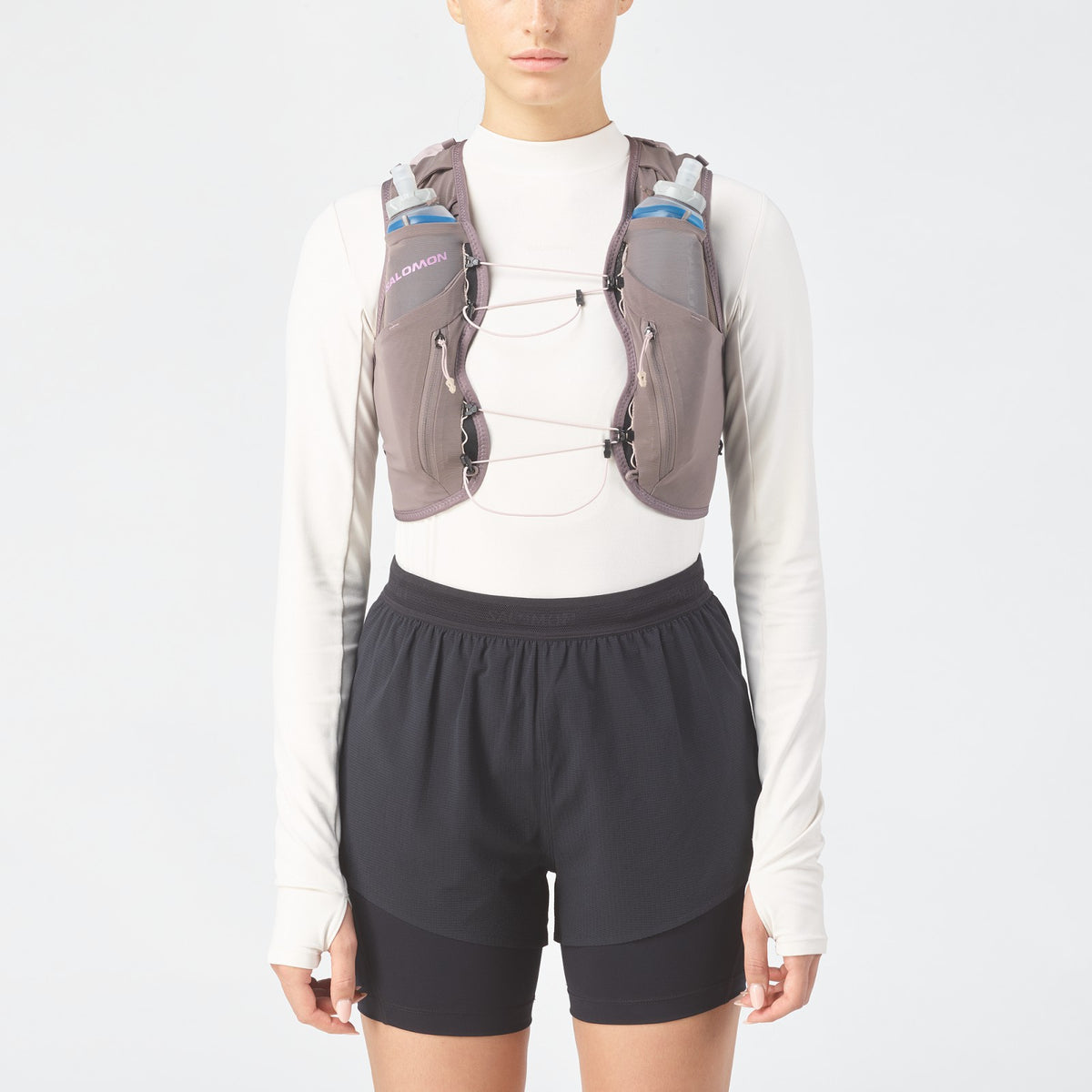 Salomon ADV SKIN 12 GRADIENT Women's Running Vest with flasks included