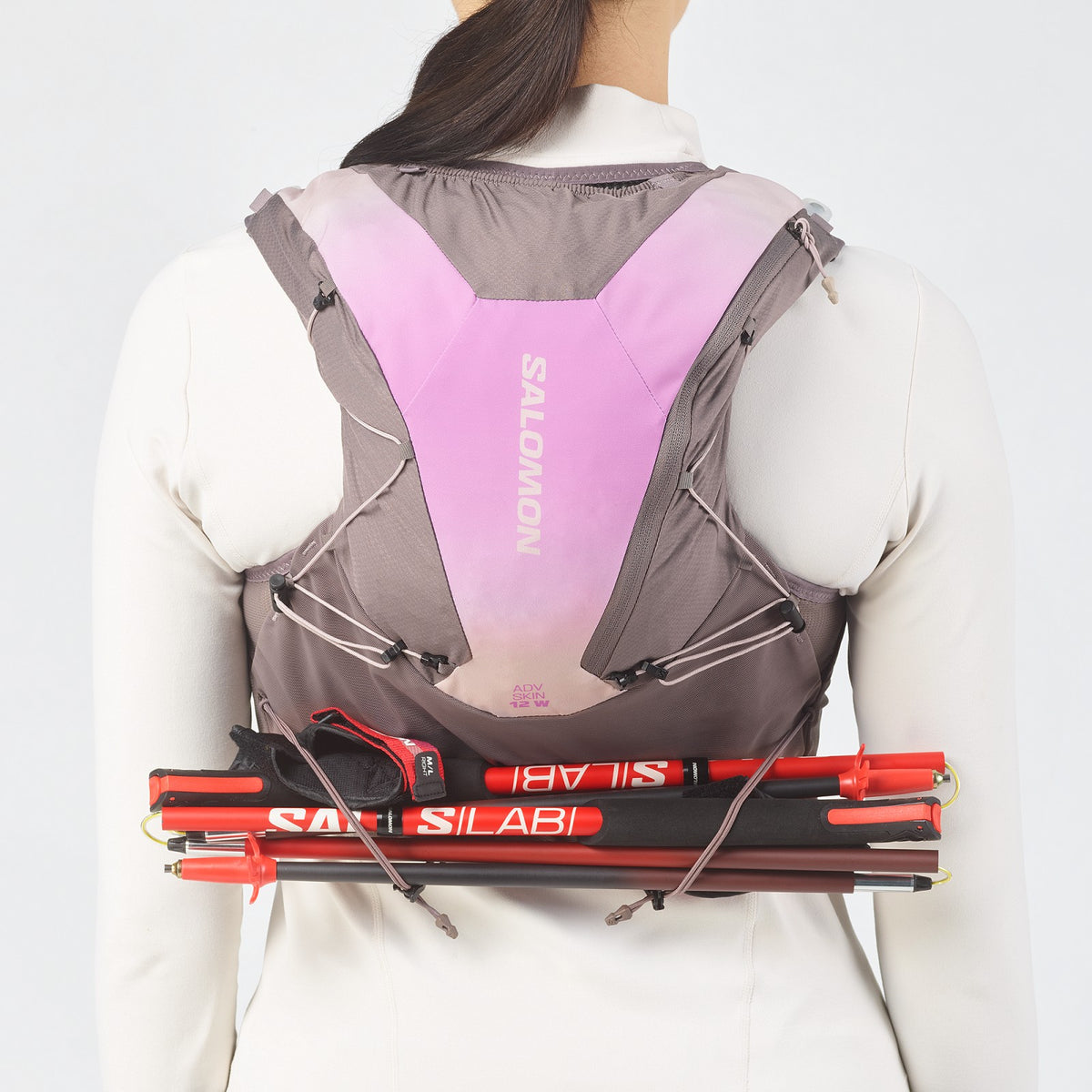 Salomon ADV SKIN 12 GRADIENT Women's Running Vest with flasks included