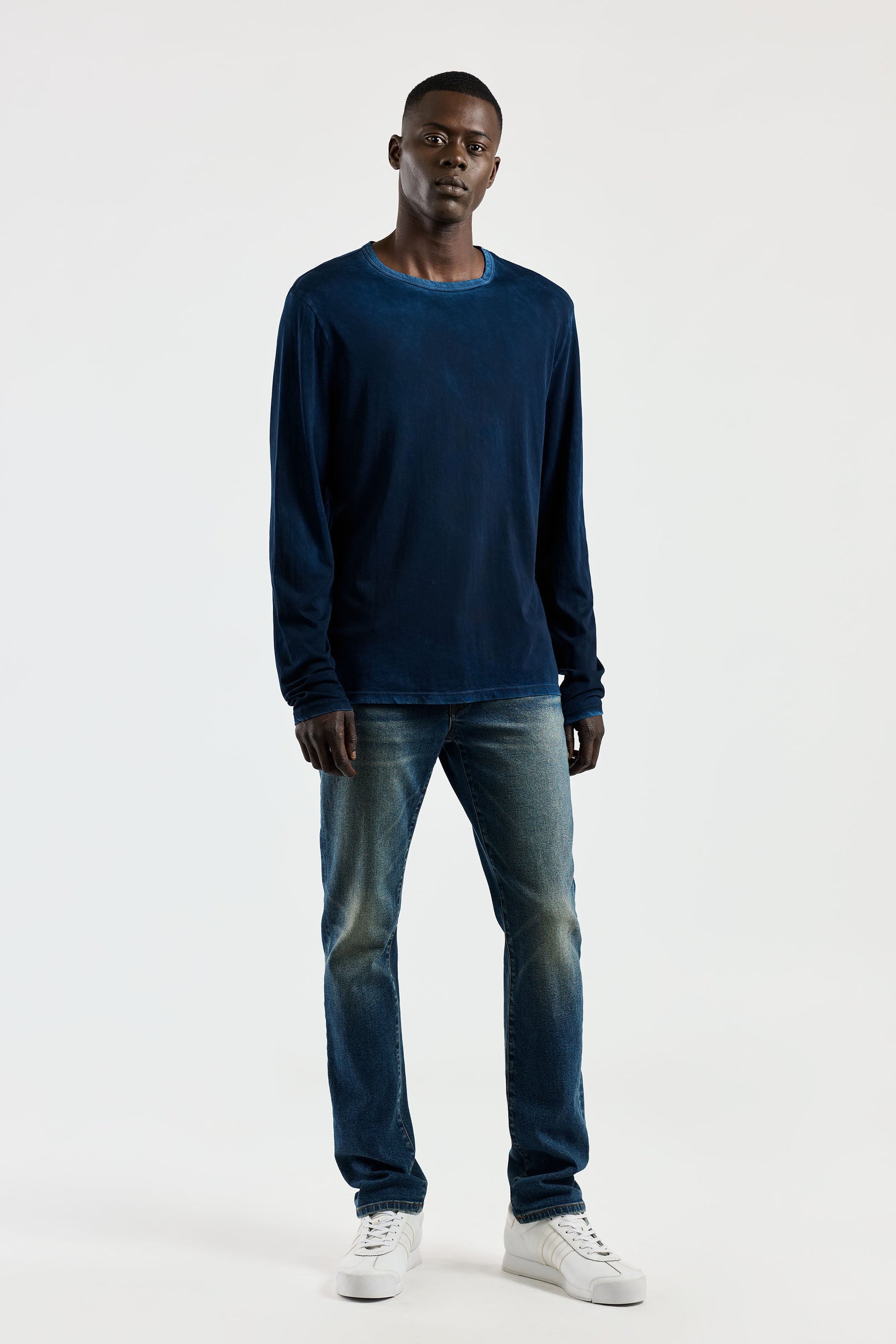 Men Classic Crew Long Sleeve Shirt - COTTON CITIZEN