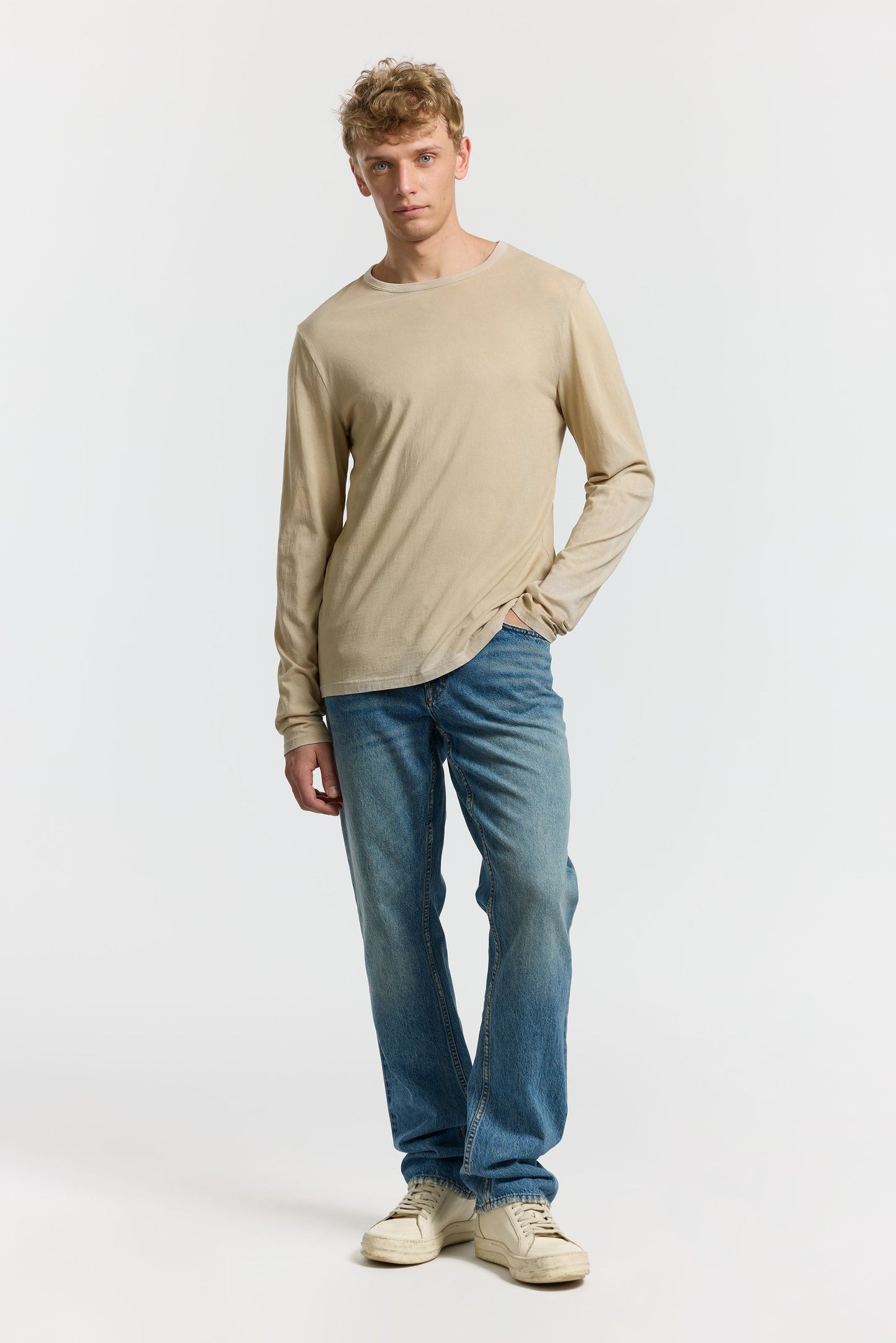 Men Classic Crew Long Sleeve Shirt - COTTON CITIZEN