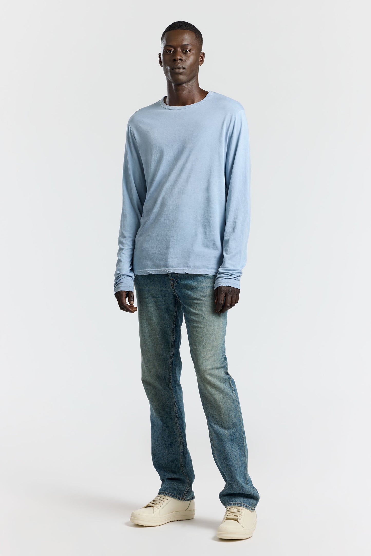 Men Classic Crew Long Sleeve Shirt - COTTON CITIZEN