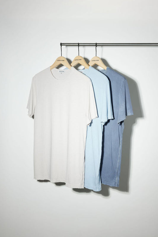 Men Classic Crewneck Tee (3-Pack) - COTTON CITIZEN
