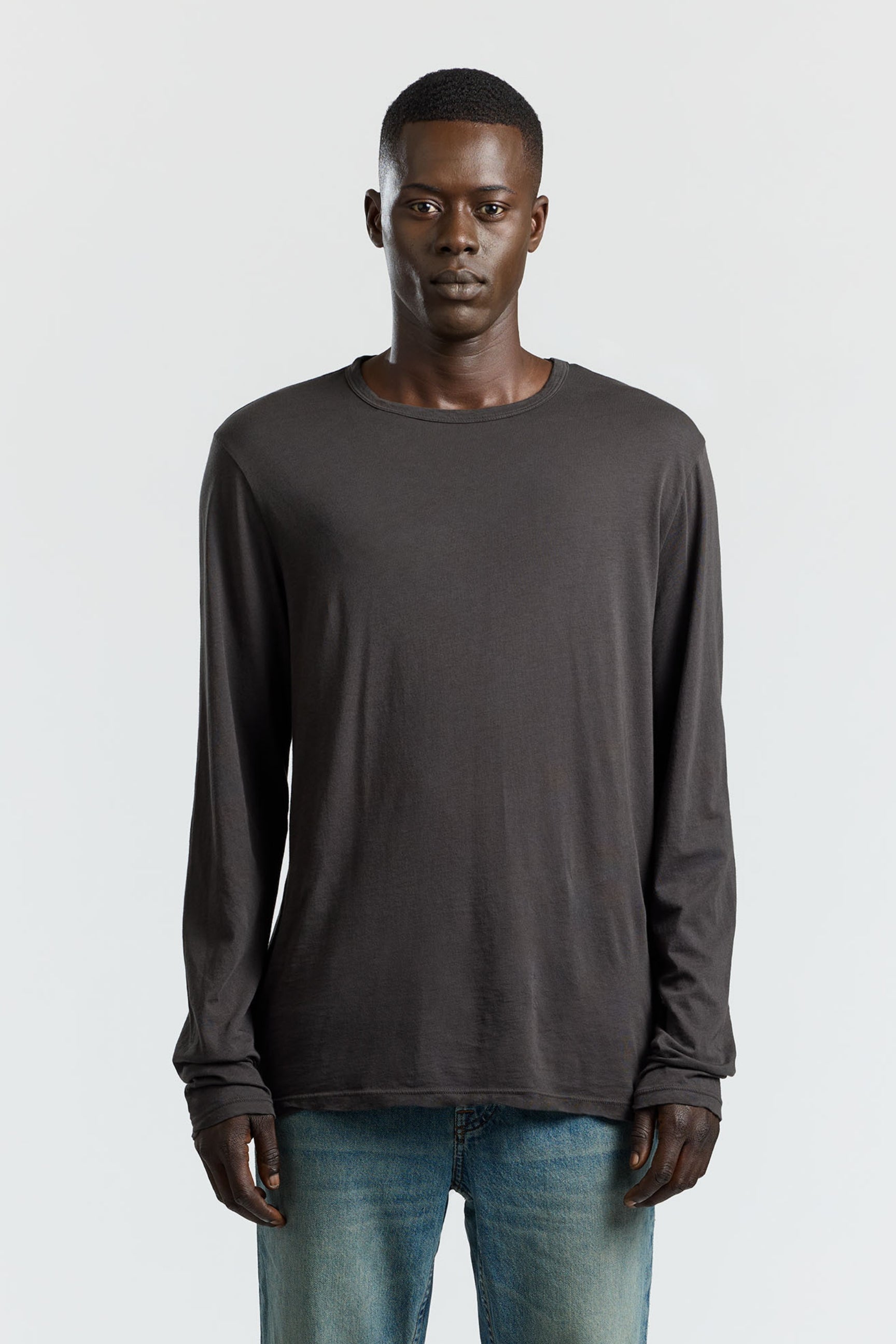 Men Classic Crew Long Sleeve Shirt - COTTON CITIZEN