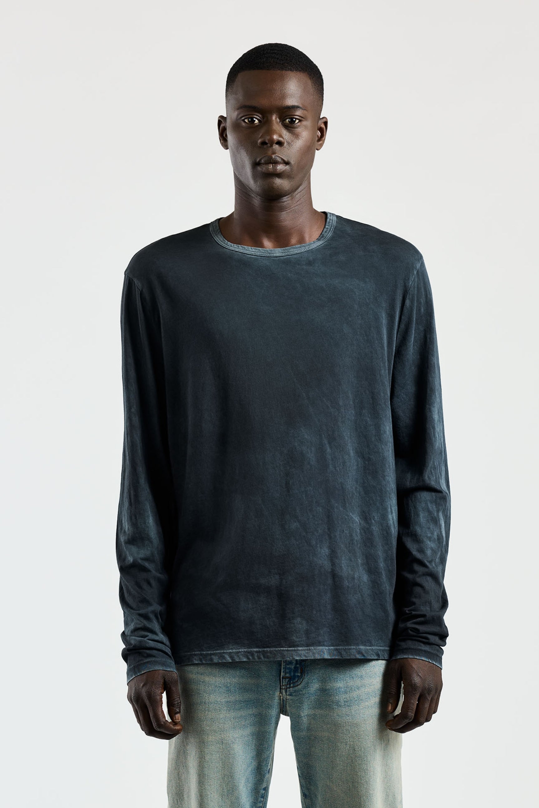 Men Classic Crew Long Sleeve Shirt - COTTON CITIZEN