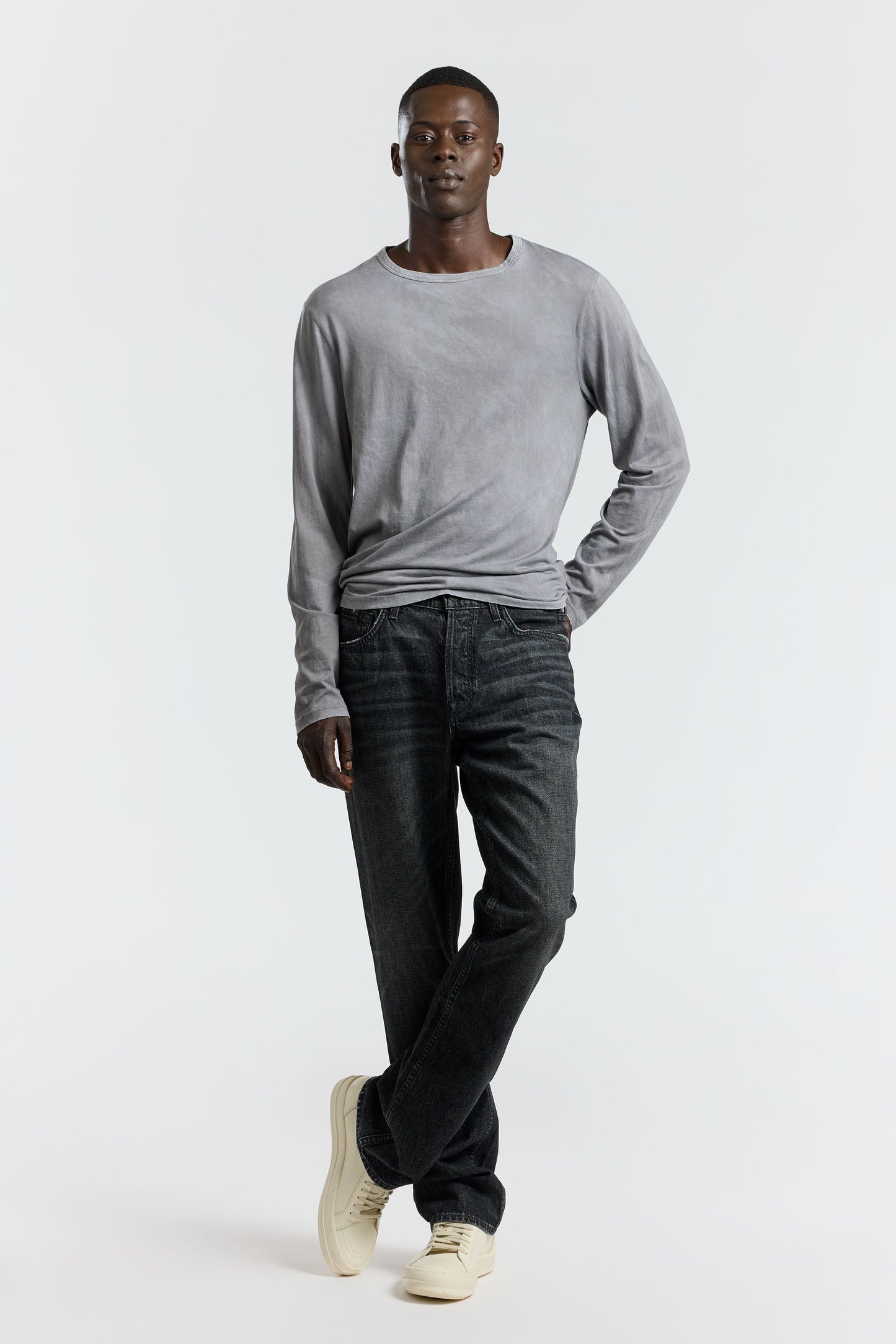 Men Classic Crew Long Sleeve Shirt - COTTON CITIZEN