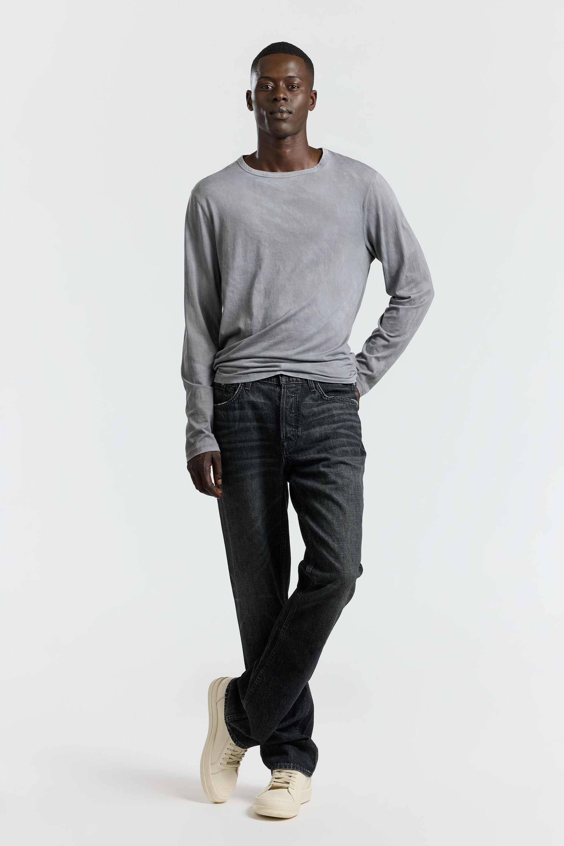 Men Classic Crew Long Sleeve Shirt - COTTON CITIZEN